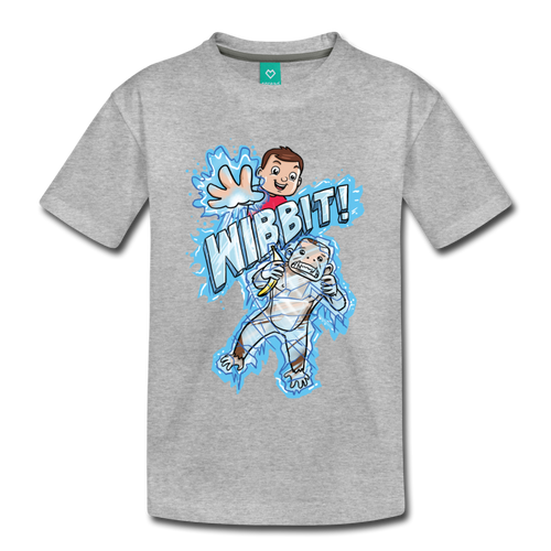 WIBBIT! T-Shirt - heather gray