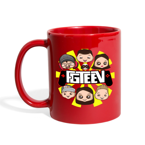 FGTeeV Family Mug - red
