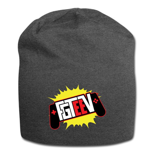 FGTeeV Controller Jersey Beanie - charcoal gray