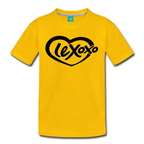 LEXoxo Logo T-Shirt (Youth) - sun yellow