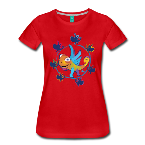 It's Clarence T-Shirt (Womens) - red