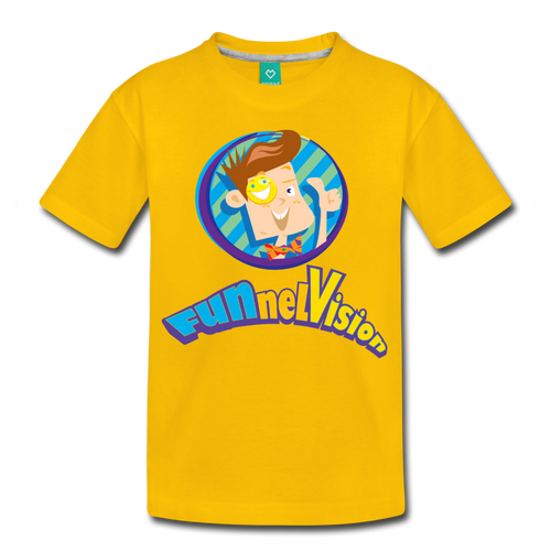 FUNnel Vision T-Shirt (Youth) - sun yellow