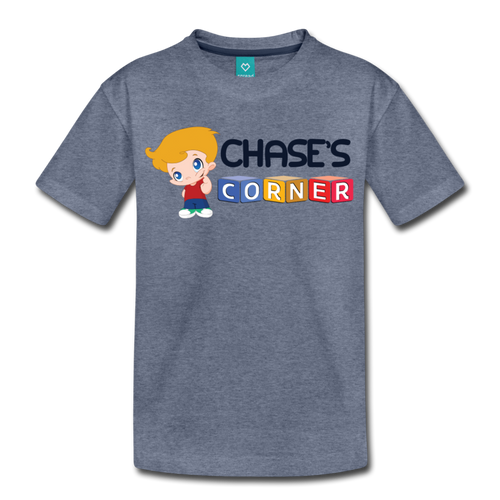 Chase's Corner T-Shirt (Youth) - heather blue
