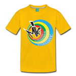 M.I.K.E. Multicolor Logo T-shirt (Youth) - sun yellow
