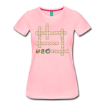 YouTube Scrabble T-Shirt (Womens) - pink