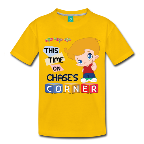 Chase's Corner, This Time On... T-Shirt (Youth) - sun yellow