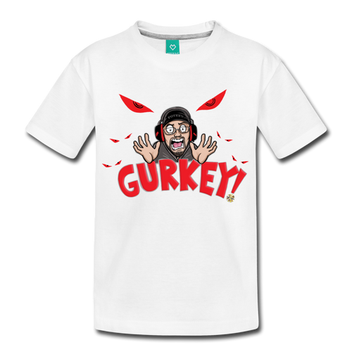 GURKEY! T-Shirt (Youth) - white